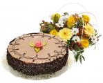 Skicka blommor/tårta